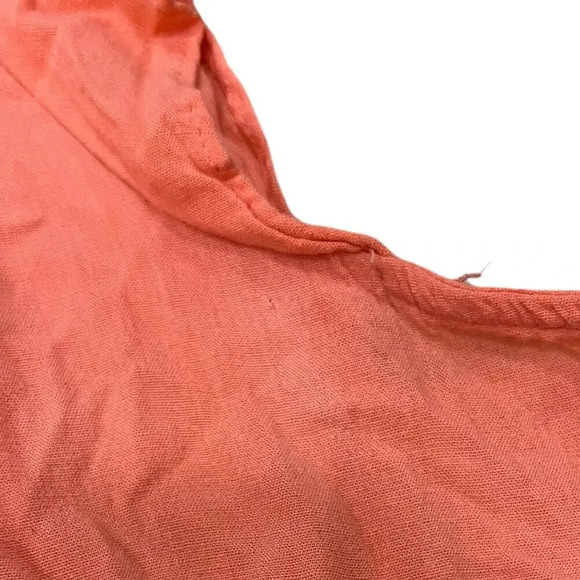 Torrid Peach Pink Crochet Ruffle Sleeve Top 3X - Picture 2 of 5